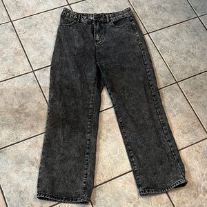 Women’s Black Baggy Denim Jeans Size M